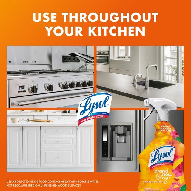 Alt view image 3 of 6 - Lysol All Purpose Cleaner Disinfectant Spray, Mango, 32oz