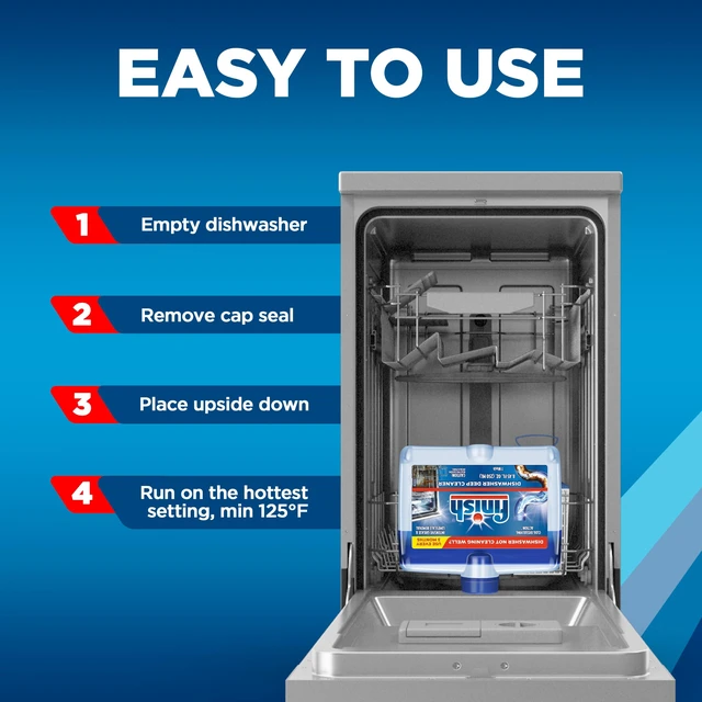 Alt view image 2 of 6 - Finish Dishwasher Cleaner Liquid and Limescale Remover, 8.45oz