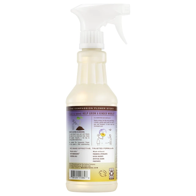 Alt view image 2 of 7 - MRS. MEYER'S CLEAN DAY Multi-Surface Cleaner, Compassion Flower, 16fl oz