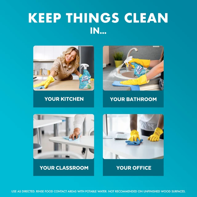 Alt view image 3 of 7 - Lysol All Purpose Cleaner Spray Disinfectant Coconut 32oz
