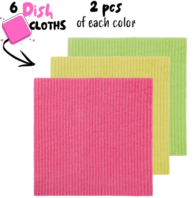 Alt view image 3 of 6 - Mr. Pen Reusable Paper Towels, Dish Cloths, 6 pcs
