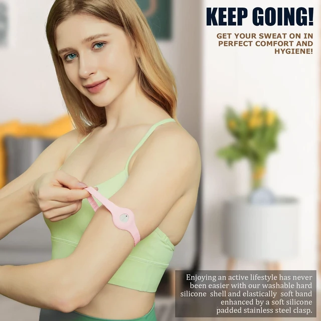 Alt view image 4 of 7 - Divoti Sensor Cover Armband for Dexcom G7 | Adjustable, Trim-to-Fit CGM Holder | Adhesive-Free, Hypoallergenic Silicone | Secure, Comfortable Fit for Active Daily Wear & All Arm Sizes- Black