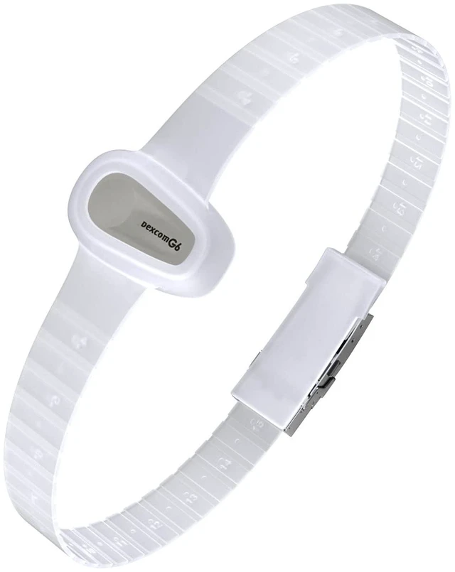 Main image of Badge Sensor Cover Compatible for Dexcom G6, Adjustable Trim to Fit, Securely Protect and Quickly Put-on/Take-OffNo More Extra Irritating Adhesive Patches - Transparent