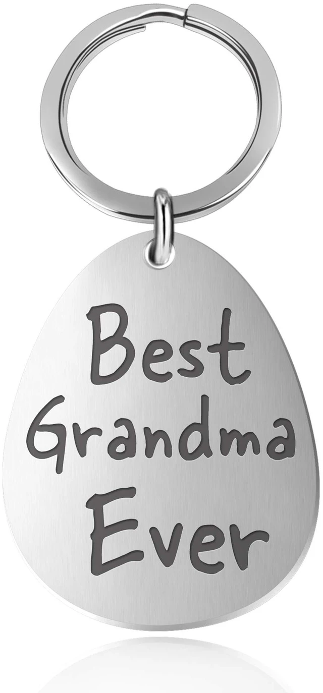 Main image of Stainless Steel Keychain Gift | Lightweight, Durable & Elegant Keepsake - Heavy Duty keychain with Ring for Loved Ones