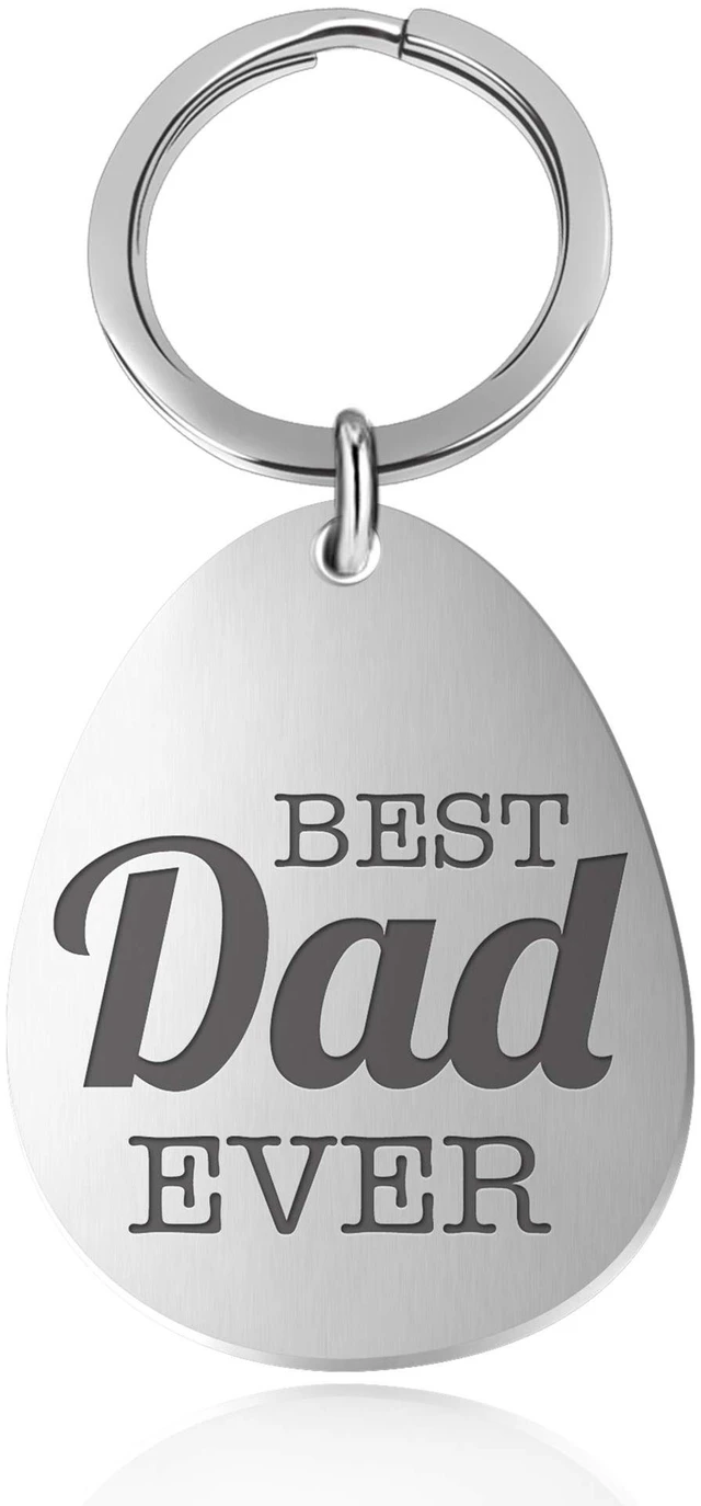 Main image of Stainless Steel Keychain Gift | Lightweight, Durable & Elegant Keepsake - Heavy Duty keychain with Ring for Loved Ones