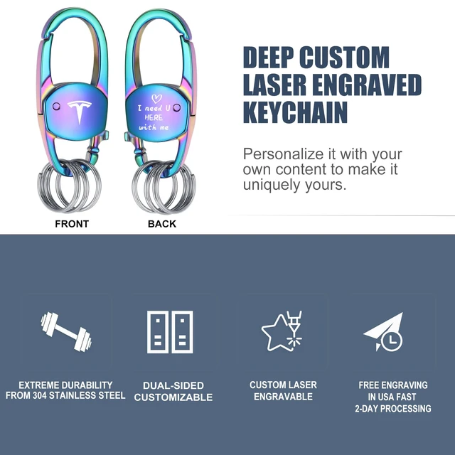 Alt view image 2 of 7 - STEEL HAWK TriLink Multi Key Sets Quick Release Secure Keychain, Practical and Stylish Color