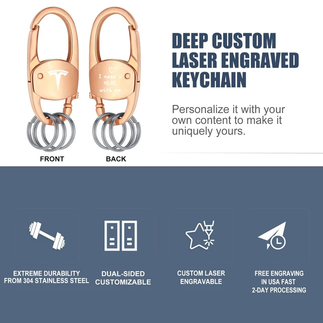 Alt view image 2 of 7 - STEEL HAWK TriLink Multi Key Sets Quick Release Secure Keychain, Practical and Stylish Color