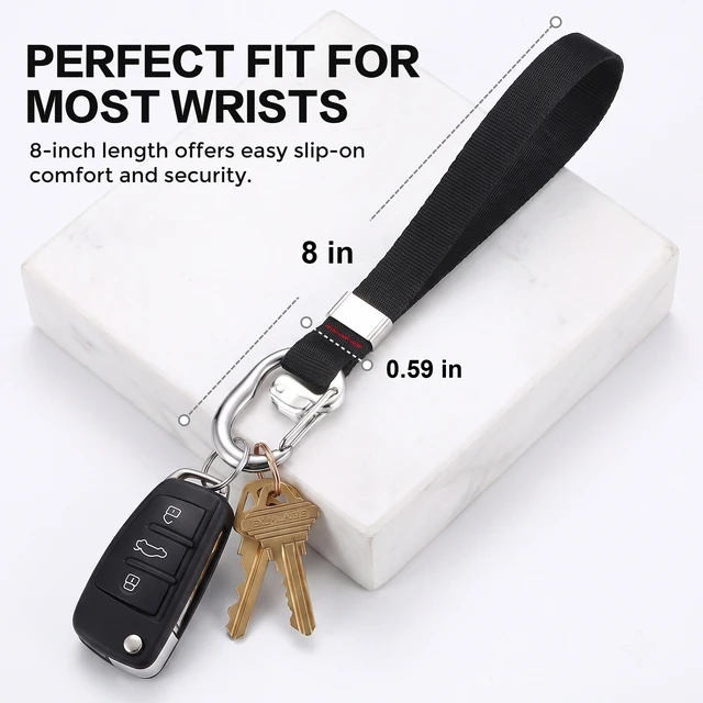 Alt view image 4 of 7 - STEEL HAWK Heavy Duty Cold Forged Stainless EDC Keychain Key Ring Organizer