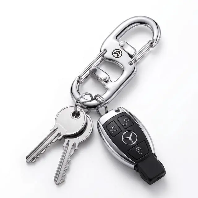 Alt view image 4 of 6 - STEEL HAWK 3-Inch Double-Sided Stainless Steel Carabiner Clip Snap Hook, 154lb Capacity
