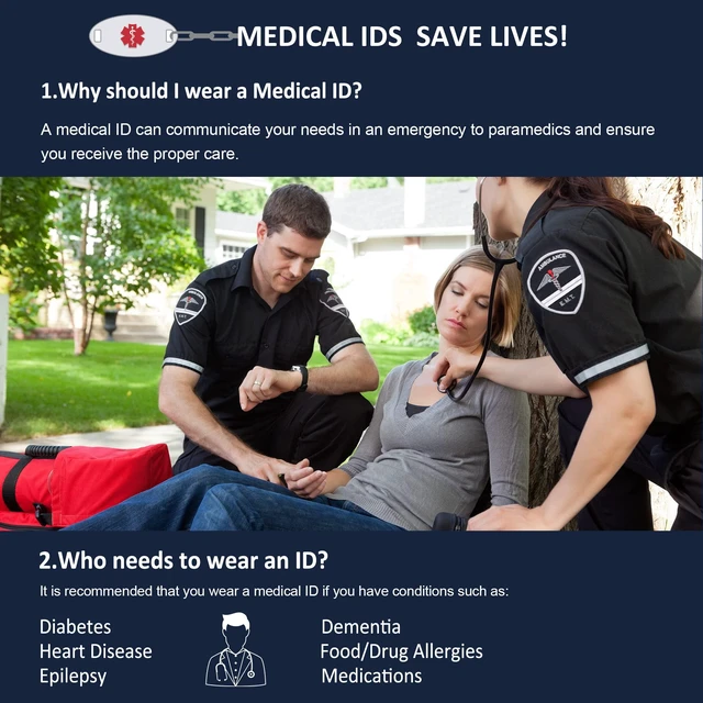 Alt view image 5 of 5 - Divoti 1.25" 316L Stainless Steel Medicine Inside Emergency Medical ID Bag Tag Zipper Pull