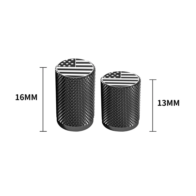Alt view image 5 of 5 - STEEL HAWK 316L Stainless Steel Tire Valve Caps, 4-Pack, Standard, PVD Rose Gold