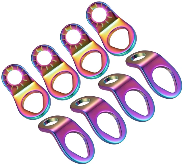 Main image of STEEL HAWK Stainless Steel Tie Down Hooks, Cold Forged, 8-Pack/RW