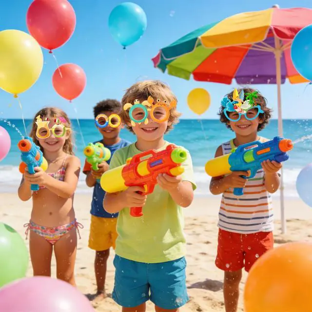 Alt view image 6 of 6 - Summer Pool Party Decorations, 32 Pcs Beach Party Paper Glasses Hawaiian Tropical Party Photo Booth Props Ocean Line Luau Sunglasses for Summer Pool Aloha Party Supplies