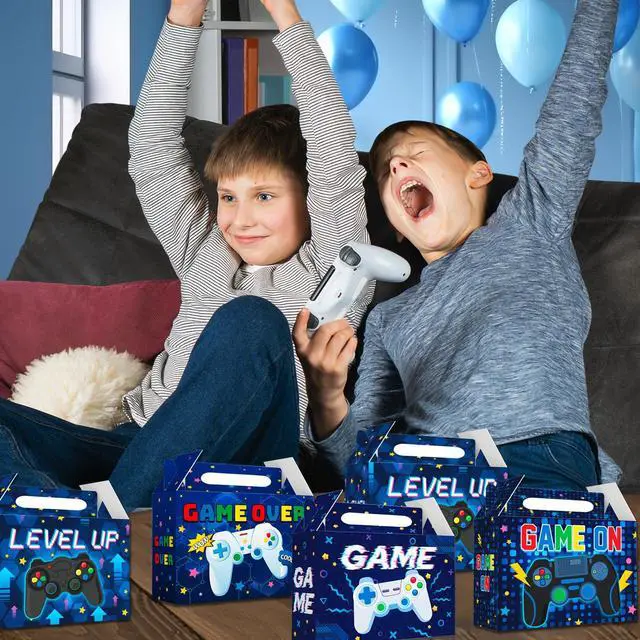 Alt view image 2 of 6 - Video Game Party Boxes, 24pcs Gaming Treat Boxes/Video Game Paper Box/Video Game Treat Boxes/Video Game Goodie Boxes, Video Game Candy Boxes for Video Game Birthday Decorations