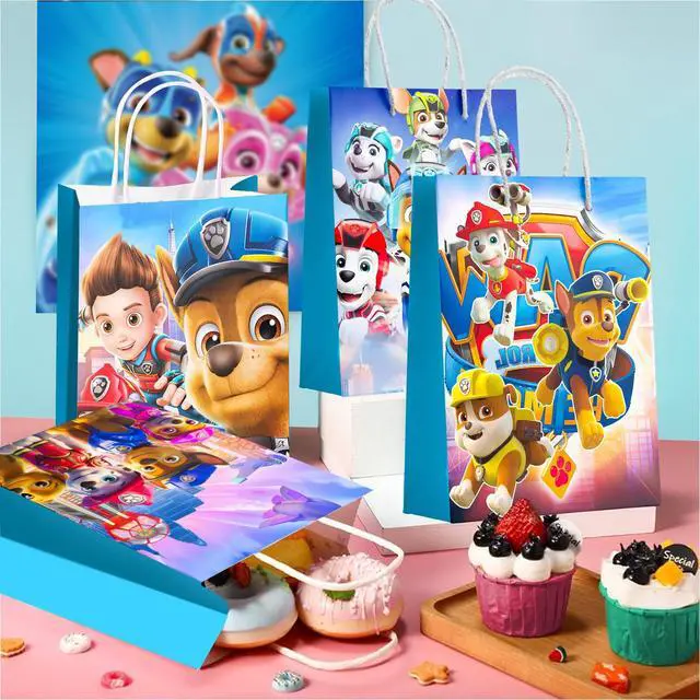 Alt view image 6 of 7 - Paw Patrol Party Gift Bags - 16 Pcs Paw Patrol Party Bags, Paw Patrol Gift Bags, Paw Patrol Candy Bags for Boys/Girls Children's Paw Patrol Themed Birthday Party Decoration Supplies