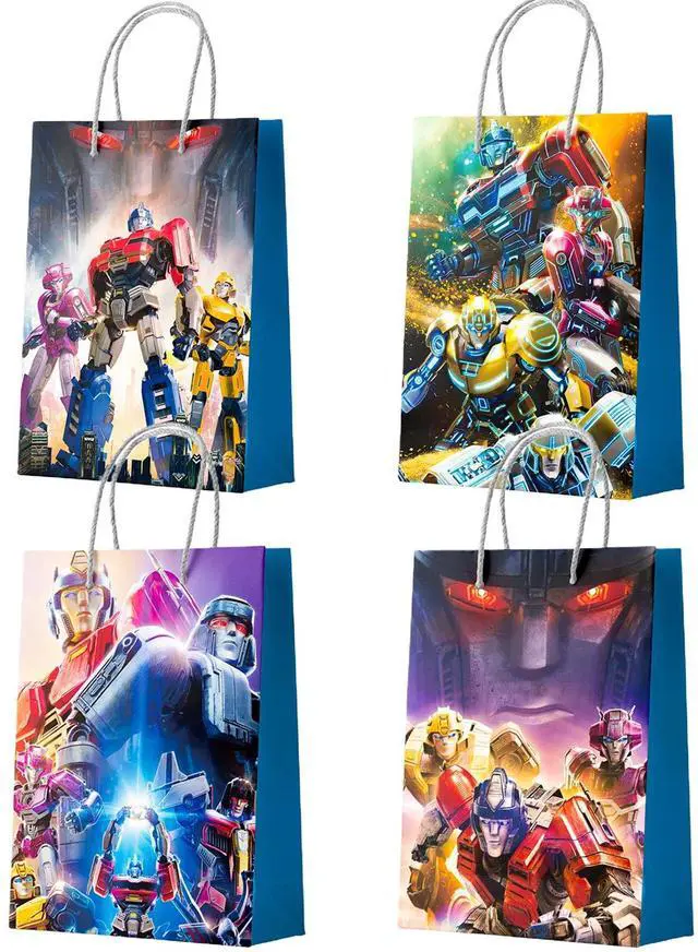 Main image of Transformers Goodie Bags - 16 Pcs Transformers Party Bags, Transformers Gift Bags, Transformers Candy Bags for Boys/Girls Kids Transformers Theme Birthday Party Decorations Suppilies