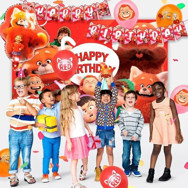 Alt view image 5 of 7 - 113 Pcs Youth Metamorphosis Party Decorations & Tableware Set - Youth Metamorphosis Balloons Background Banner Plates etc Youth Metamorphosis Birthday Party Supplies