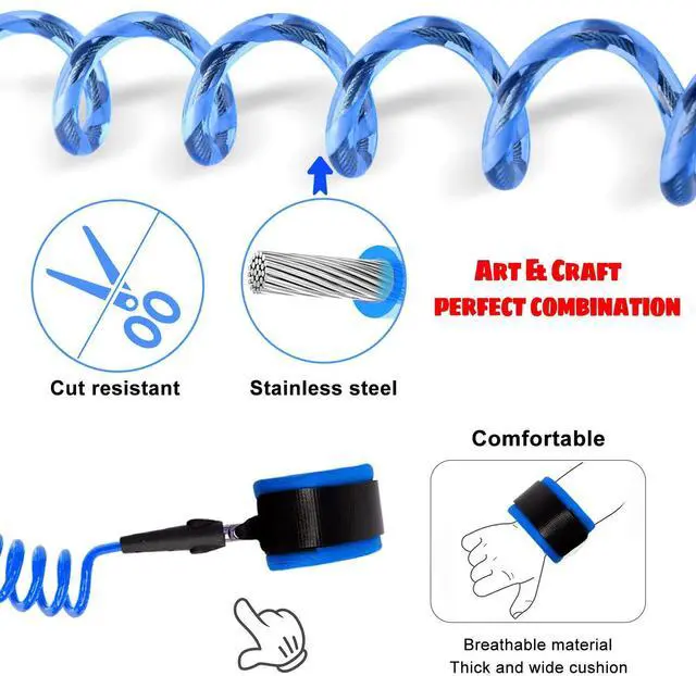Alt view image 2 of 7 - 3 in 1 Toddlers Leash +Toddler Harness with Leash, Toddler Wrist LeashCute Cartoon Toddler Backpack Leash for Prevent Children from Getting Lost