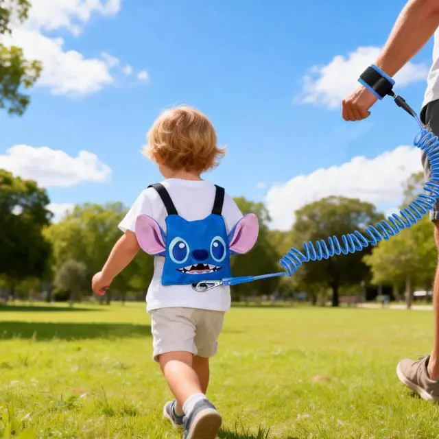 Alt view image 4 of 7 - 3 in 1 Toddlers Leash +Toddler Harness with Leash, Toddler Wrist LeashCute Cartoon Toddler Backpack Leash for Prevent Children from Getting Lost