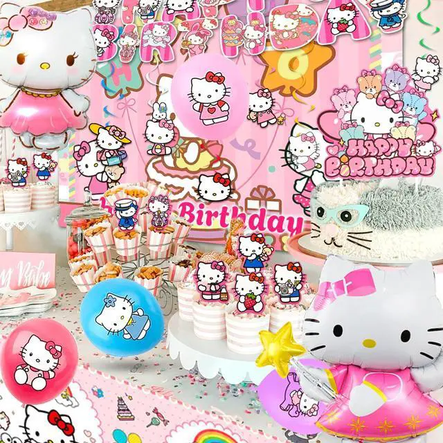 Main image of Hello Kitty & Friends Birthday Party Decoration Sanrio Party Supplies Balloon