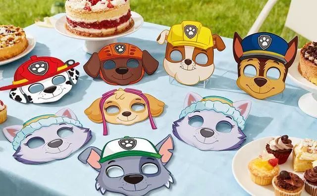 Alt view image 7 of 7 - 12pcs Dog Puppy Party Favor Masks, Puppy Party Mask Dog Birthday Masks Dog Party Favors Felt Masks for Puppy Themed Birthday Party Decoration, Puppy Dogs Felt Mask for Costume Cosplay Supplies