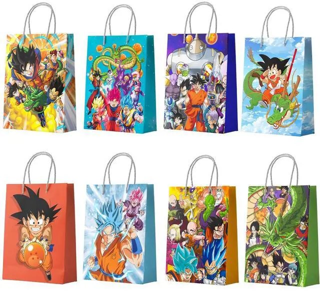 Main image of 24pcs Dragon Ball Party Bags, Dragon Ball Gift Bags, Dragon Ball Candy Bags for Boys/Girls Kids Dragon Ball Birthday Party Decorations Suppilies