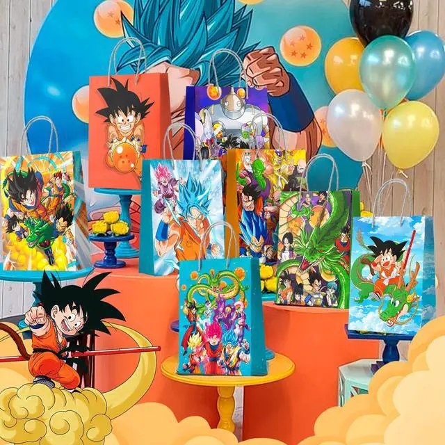 Alt view image 4 of 7 - 24pcs Dragon Ball Party Bags, Dragon Ball Gift Bags, Dragon Ball Candy Bags for Boys/Girls Kids Dragon Ball Birthday Party Decorations Suppilies