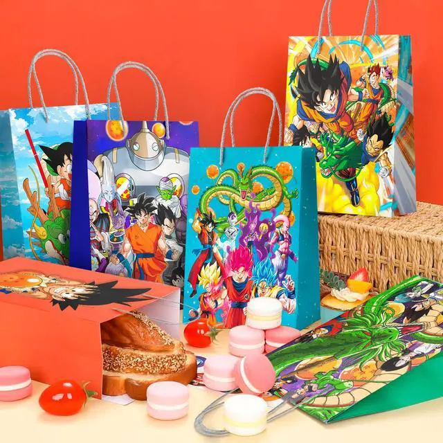 Alt view image 5 of 7 - 24pcs Dragon Ball Party Bags, Dragon Ball Gift Bags, Dragon Ball Candy Bags for Boys/Girls Kids Dragon Ball Birthday Party Decorations Suppilies