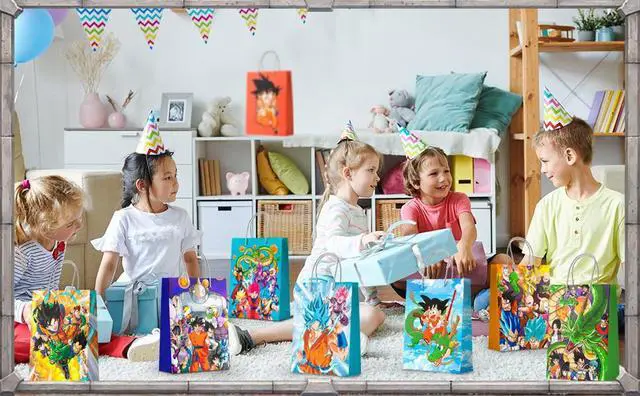 Alt view image 7 of 7 - 24pcs Dragon Ball Party Bags, Dragon Ball Gift Bags, Dragon Ball Candy Bags for Boys/Girls Kids Dragon Ball Birthday Party Decorations Suppilies