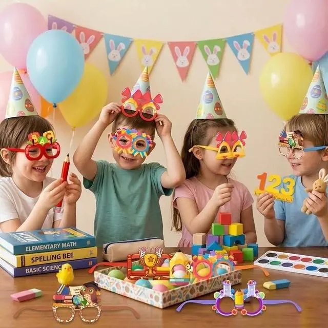Alt view image 5 of 7 - School Party Supplies, 12pcs Back to School Party Glasses,School Decorations Glasses for Back to School Bash Decoration