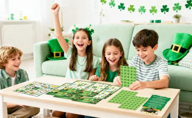 Alt view image 7 of 7 - 37pcs St Patrick's Day Bingo Cards for Irish Themed Party Games, St Patricks Day Bingo Cards for St Patricks Day Games St Patricks Day Decorations Saint Patricks Day Decorations