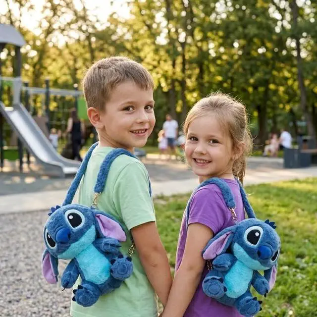 Alt view image 4 of 7 - Stitch Soft Huggable Stuffed Animal Cute Plush Toy for Gift for Kids Blue Stitch