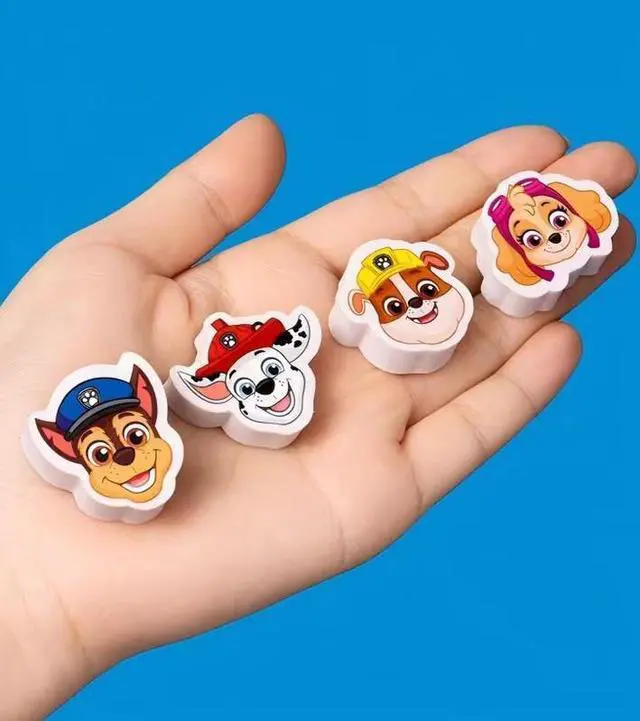 Alt view image 7 of 7 - 40 PAW Patrol Kids Stationery Kit School Supplies Gift Bag Filler Pencils Eraser
