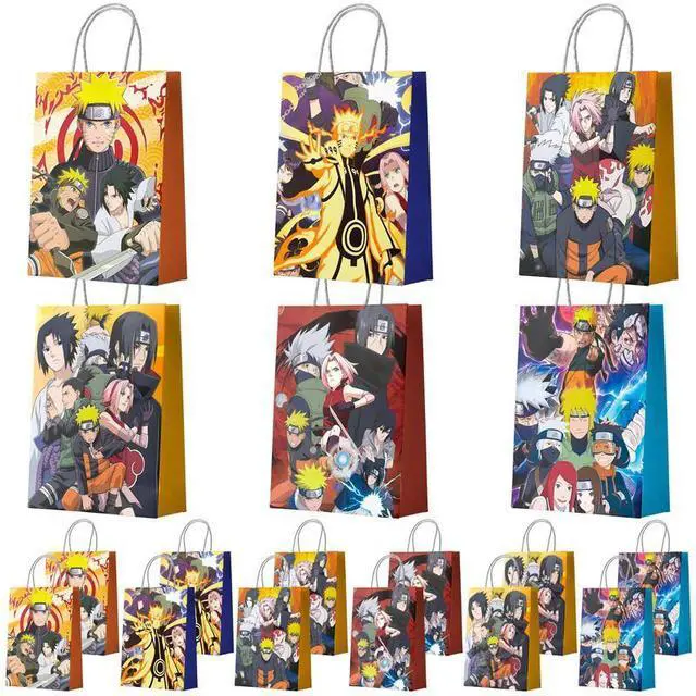 Main image of Naruto Gift Bags,18pcs Naruto Party Favor Bags Naruto Goodie Bags Naruto Treat Bags, Naruto Party Candy Bags for Kids Naruto Birthday Decorations Supplies