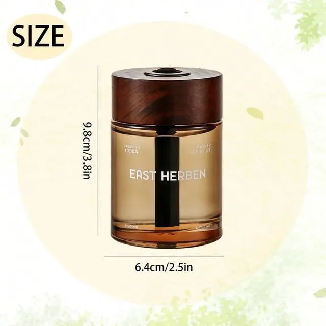 Alt view image 2 of 6 - Cedar Rose Car Air Freshener Aromatherapy Reed Diffuser Natural Car Interior
