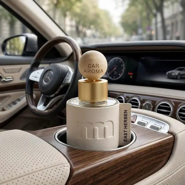 Alt view image 4 of 6 - White Tea Luxury Car Perfume Long Lasting Air Freshener Gift Home Car Bathroom