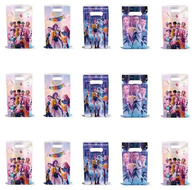Main image of Demon Music Hunter Party Favors Party Bags Candy Bags Loot Kpop Birthday Supply