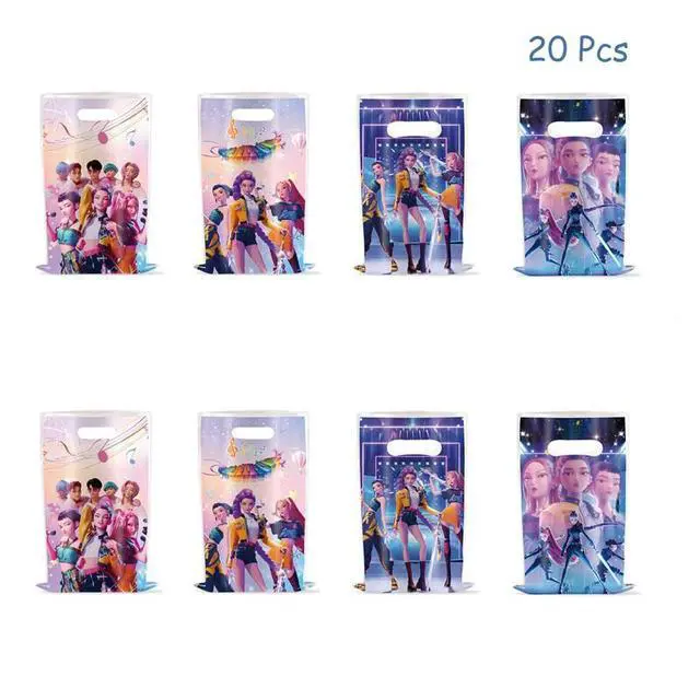 Alt view image 2 of 4 - Demon Music Hunter Party Favors Party Bags Candy Bags Loot Kpop Birthday Supply