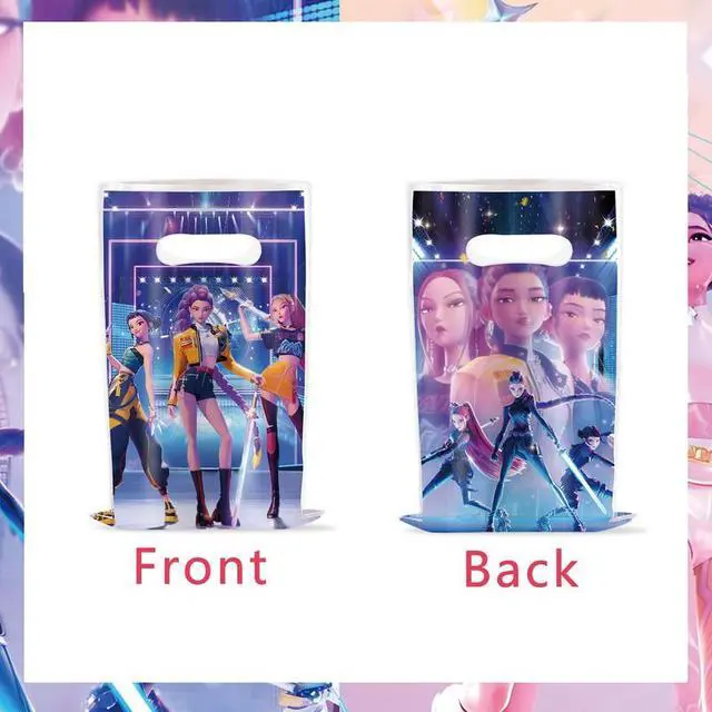 Alt view image 3 of 4 - Demon Music Hunter Party Favors Party Bags Candy Bags Loot Kpop Birthday Supply
