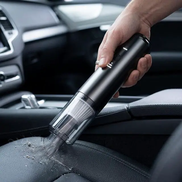 Alt view image 6 of 6 - Powerful Car Vacuum Cleaner Cordless Strong Suction Handheld Cleaning Supplies