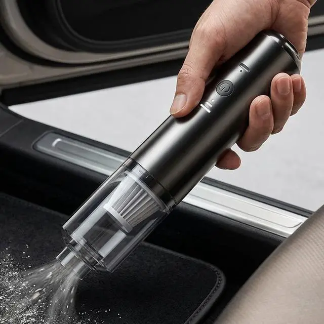 Alt view image 3 of 6 - Powerful Car Vacuum Cleaner Cordless Strong Suction Handheld Cleaning Supplies