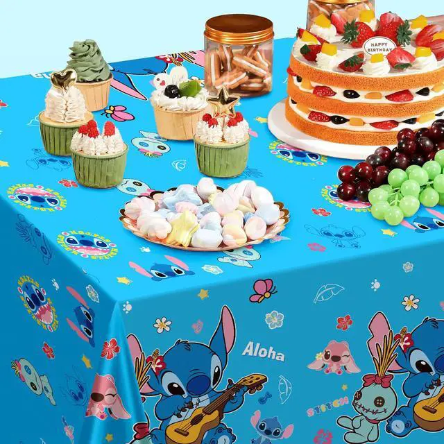 Alt view image 2 of 6 - Stitch tablecloth set (3 pieces)