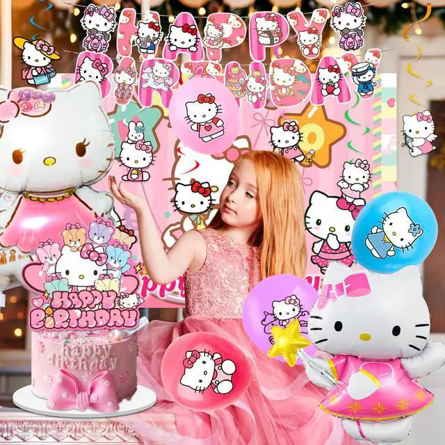 Alt view image 2 of 6 - Hello Kitty & Friends Birthday Party Decoration Sanrio Party Supplies Balloon