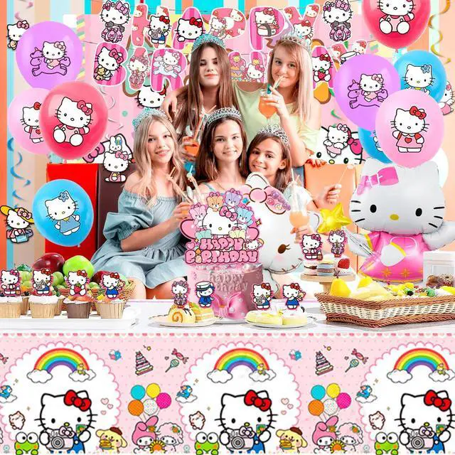Alt view image 4 of 6 - Hello Kitty & Friends Birthday Party Decoration Sanrio Party Supplies Balloon
