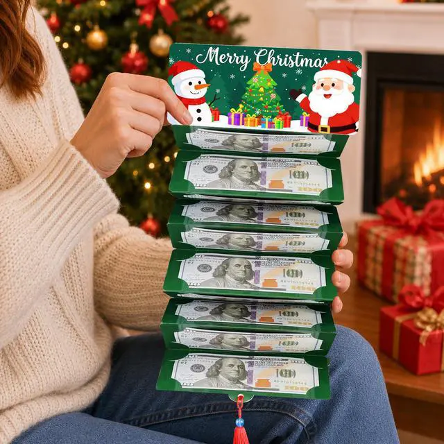 Alt view image 3 of 7 - Christmas Money Gift Cards Envelope for Christmas Party Decorations,Christmas Gift Cash Card Holders,Christmas Money Gift Envelope,Xmas Party Supplies,Christmas Decorations