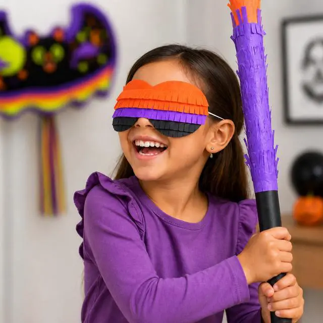 Alt view image 3 of 6 - Halloween Bat Piñata