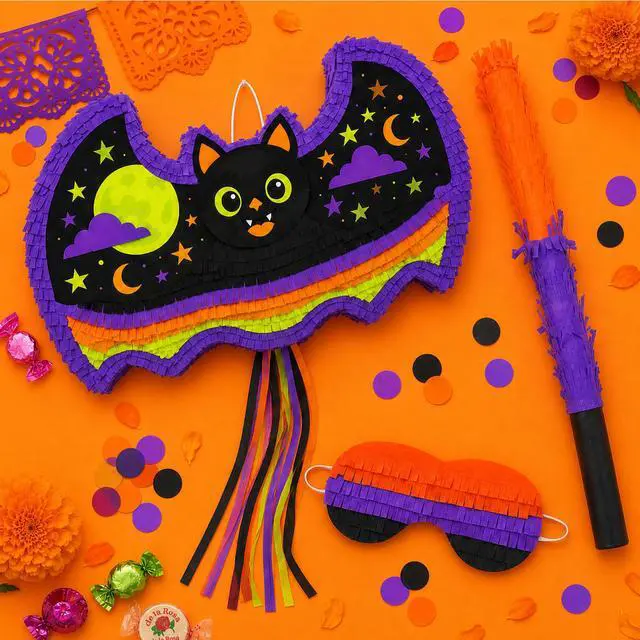 Alt view image 5 of 6 - Halloween Bat Piñata