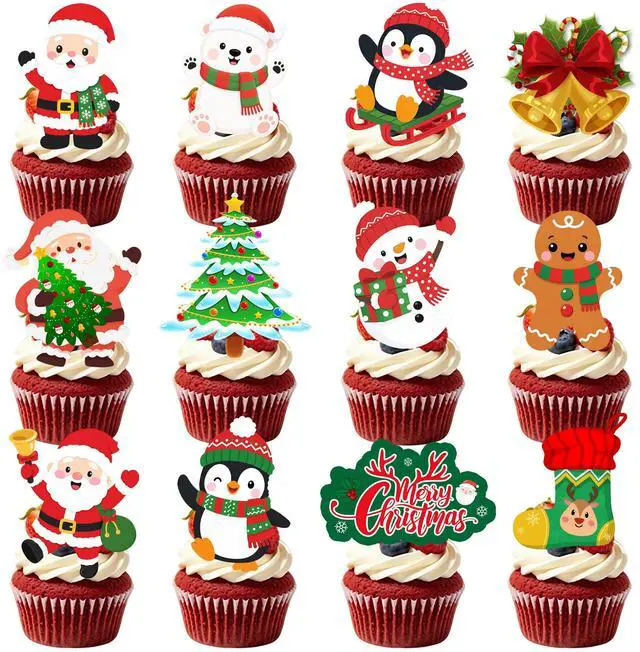 Main image of Christmas mini cake flag