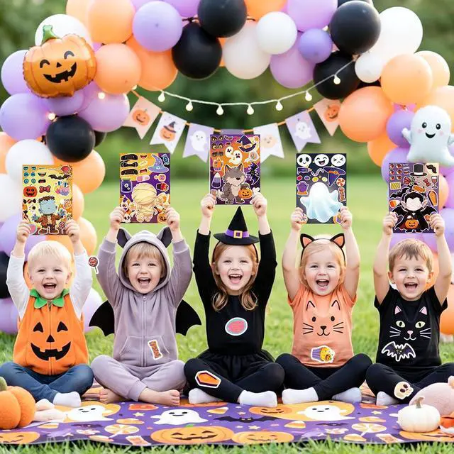 Alt view image 5 of 7 - Halloween DIY Stickers