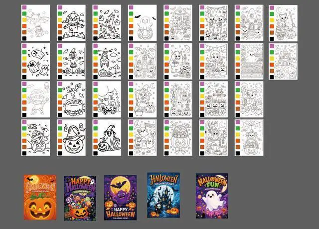 Main image of Halloween Watercolor Cards